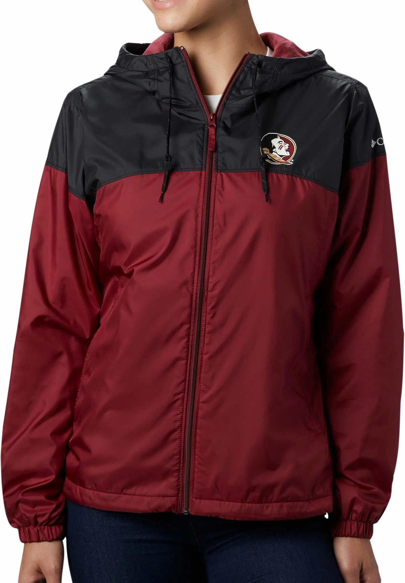 Deals β Columbia π© Women's Florida State Seminoles Garnet/Black CLG Flash Forward Lined Jacket π
