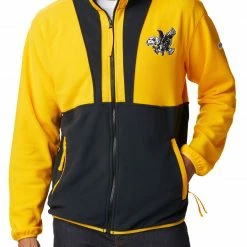 Coupon ❤️ Columbia Men's Iowa Hawkeyes Gold Back Bowl Full-Zip Fleece Jacket ✨