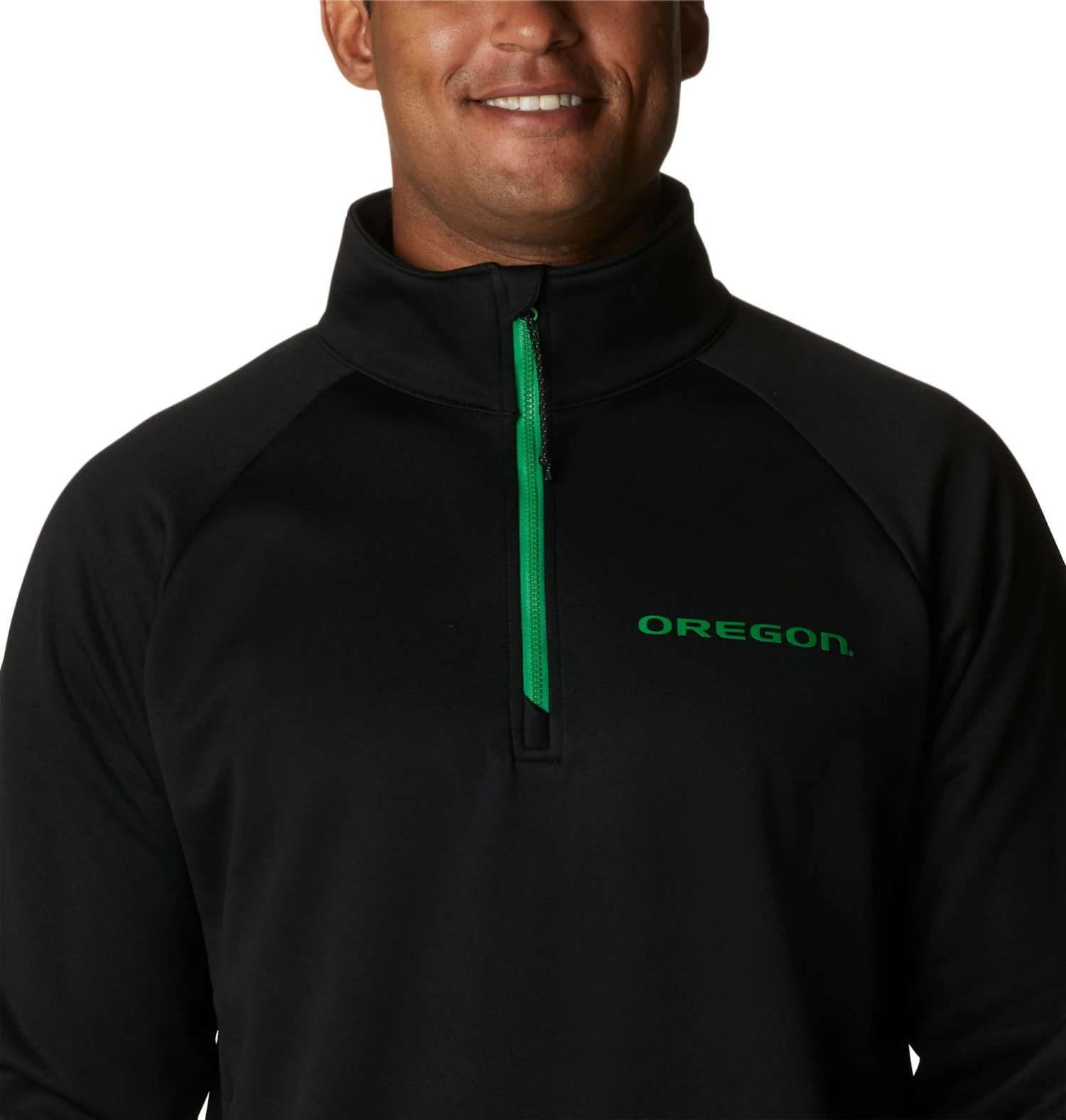 Promo π Columbia Men's Oregon Ducks Black PFG Terminal Tackle Quarter-Zip Pullover π Shirt β€οΈ - Image 3