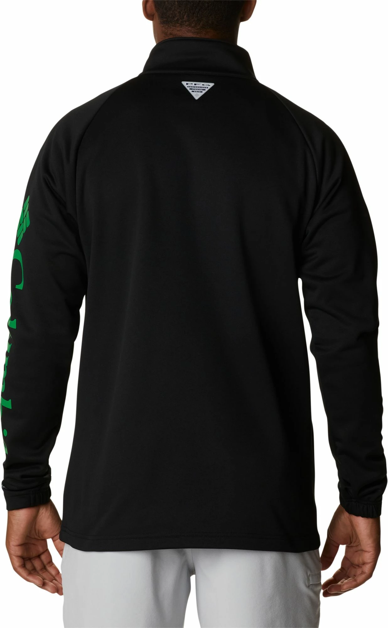 Promo π Columbia Men's Oregon Ducks Black PFG Terminal Tackle Quarter-Zip Pullover π Shirt β€οΈ - Image 5