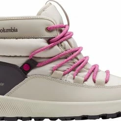 Wholesale 🎉 Columbia 👩 Women's Slopeside Village Omni-Heat Mid 200g Waterproof Winter 🥾 Boots Light Clay/timber 💯