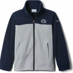 Cheap β€οΈ Columbia Youth Penn State Nittany Lions Blue Flanker Full-Zip Fleece For Boys' π