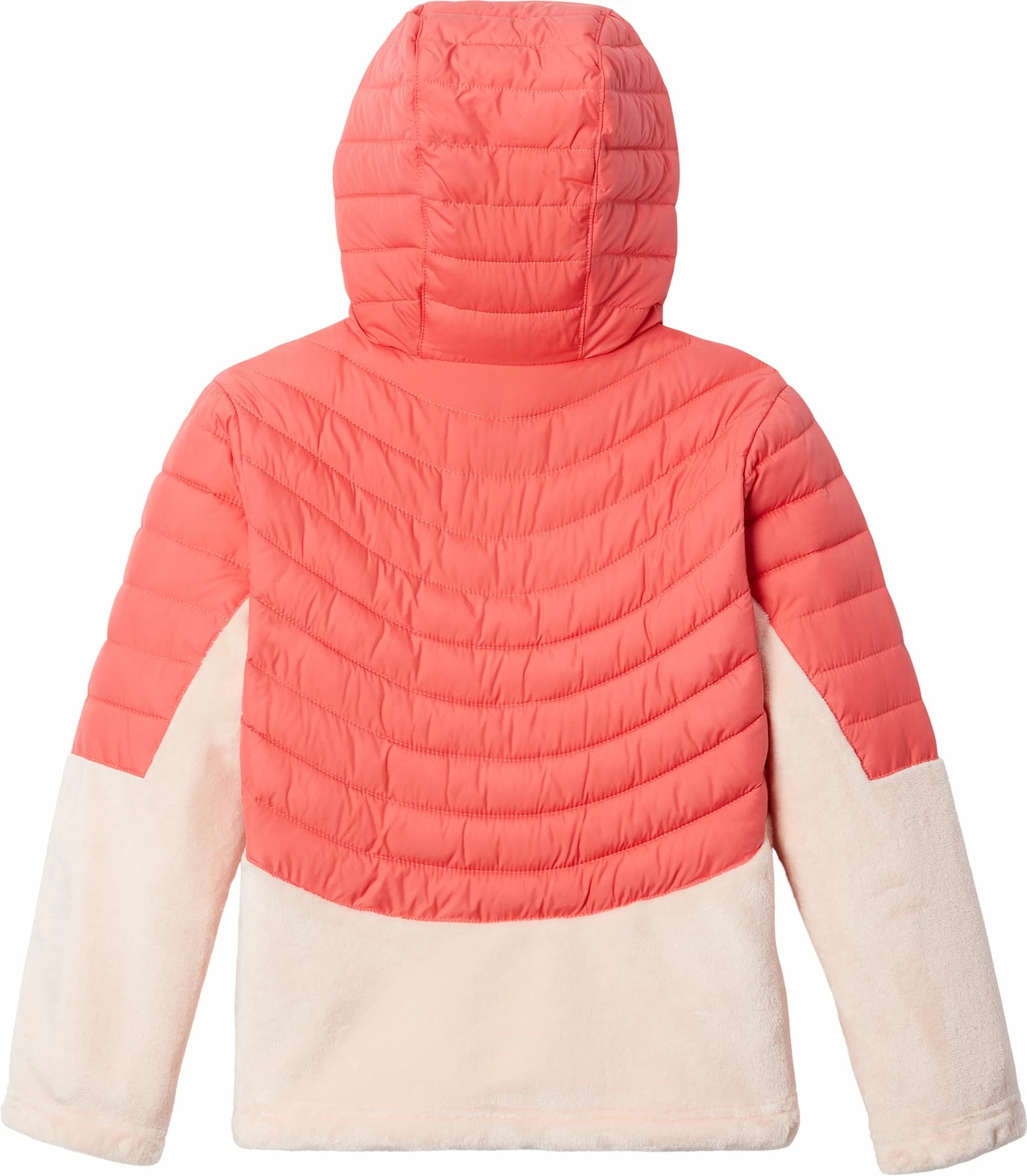 New π― Columbia π§ Girls' Powder Lite Novelty Hooded Jacket Blush Pink/peach Blossom π - Image 2