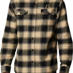 Top 10 🎁 Columbia Men's Purdue Boilermakers Black CLG Flare Gun™ Flannel Long Sleeve 👚 Shirt ✨