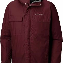Promo ❤️ Columbia Men's Ten Falls Jacket Elderberry ✨