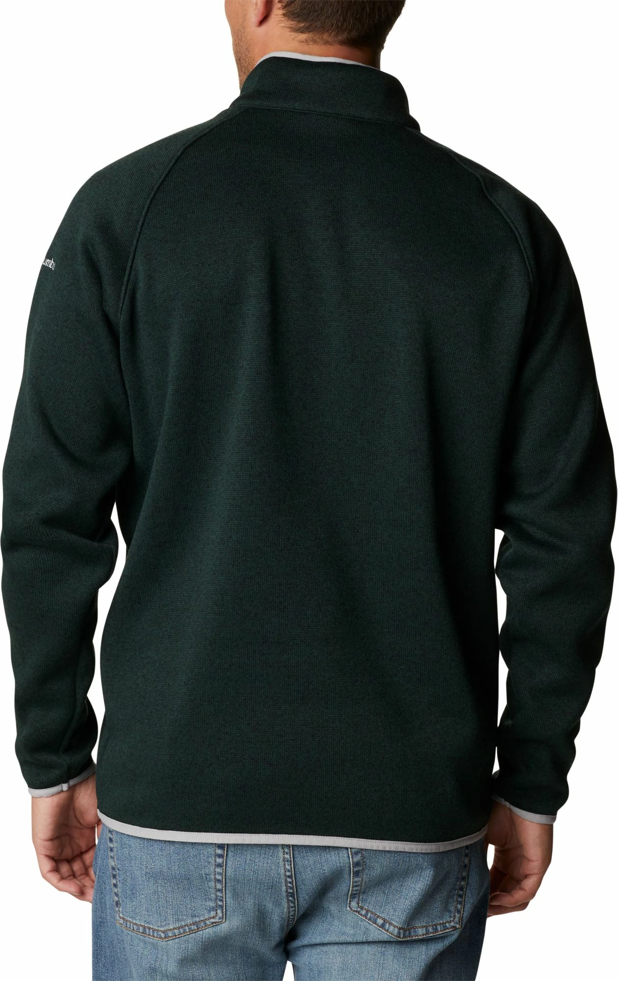 Discount π Columbia Men's Michigan State Spartans Green Canyon Point Half-Zip Pullover Fleece Jacket π€© - Image 4