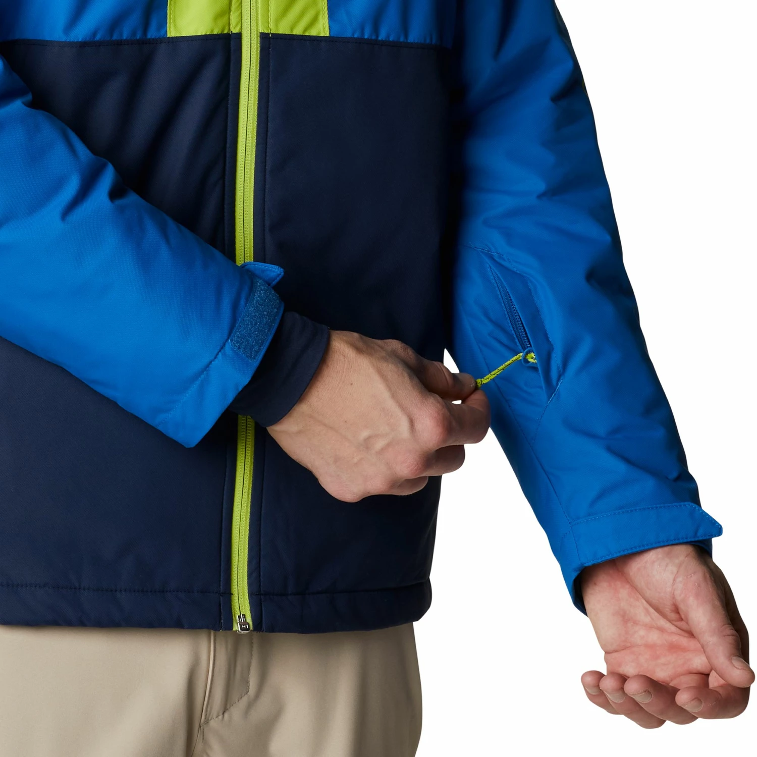 Outlet β Columbia Men's Timberturner Jacket Coll Navy/bright Indigo 𧨠- Image 5