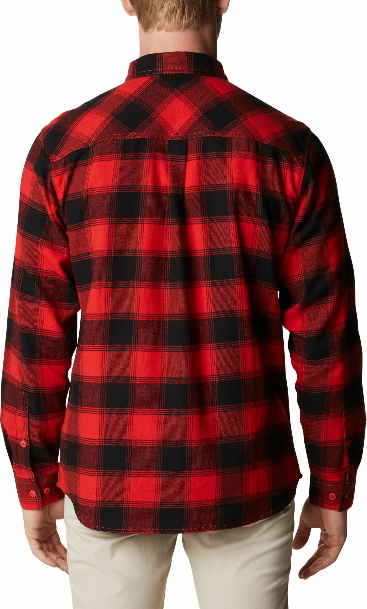 Best Pirce π€© Columbia Men's Georgia Bulldogs Red Plaid Flare Gun Flannel Button Down Long Sleeve π Shirt π― - Image 5