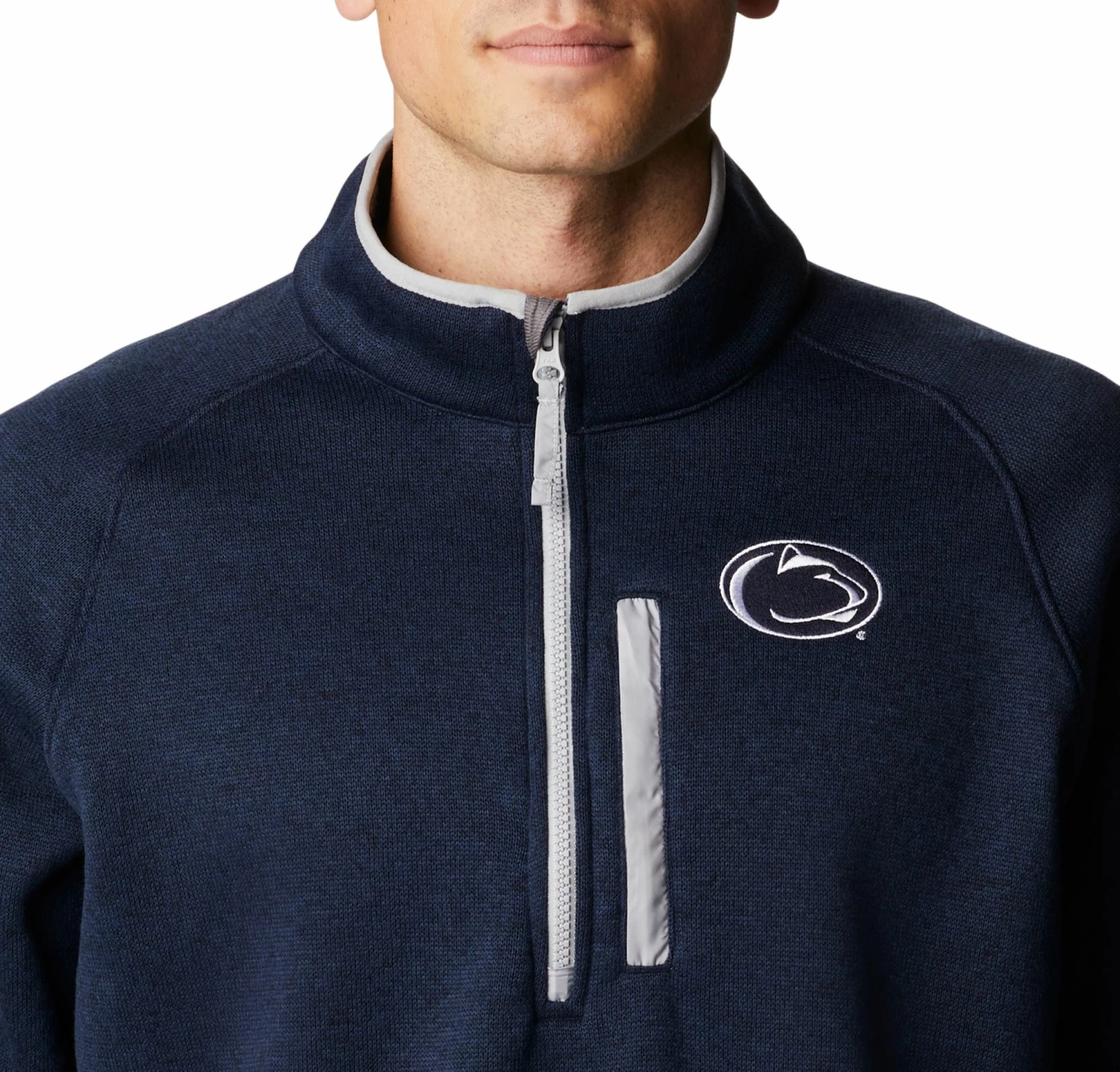 Promo β Columbia Men's Penn State Nittany Lions Navy CLG Canyon Point™ Sweater Fleece 1/2 Zip β€οΈ - Image 4