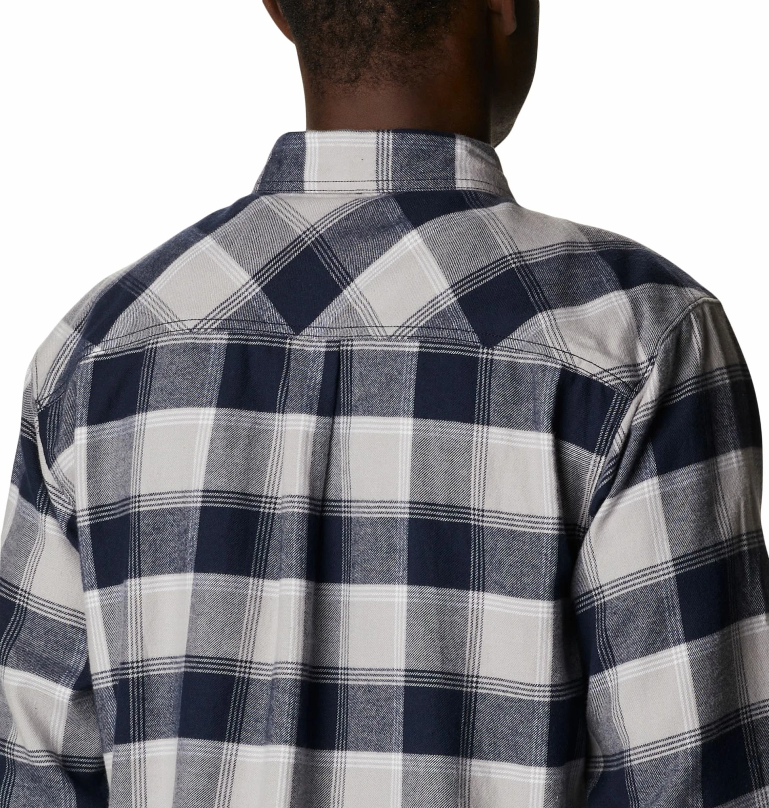 Brand new βοΈ Columbia Men's Penn State Nittany Lions Blue Plaid Flare Gun Flannel Button Down Long Sleeve π Shirt β€οΈ - Image 4