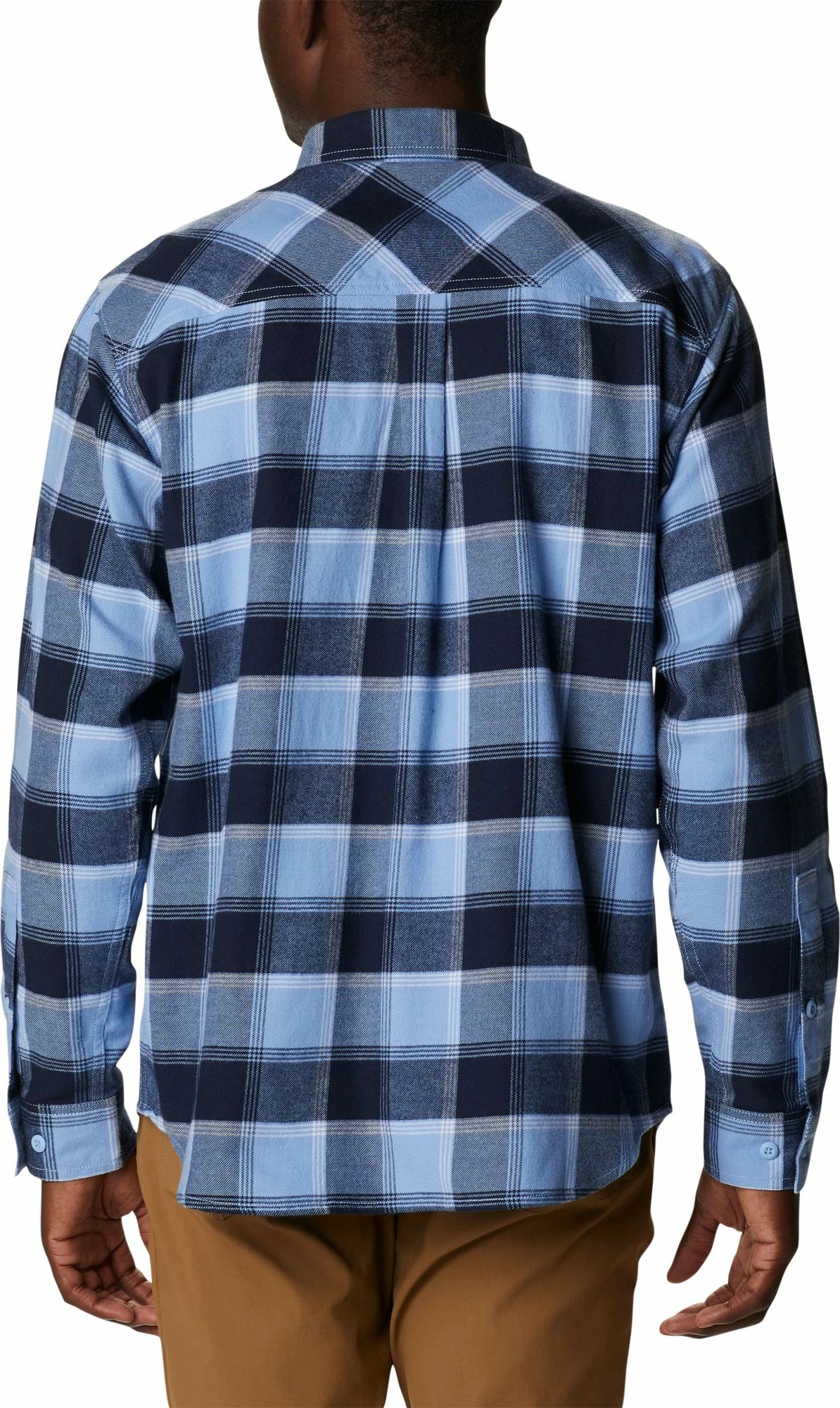 Top 10 π Columbia Men's North Carolina Tar π Heels Carolina Blue Plaid Flare Gun Flannel Button Down Long Sleeve π Shirt π₯ - Image 4