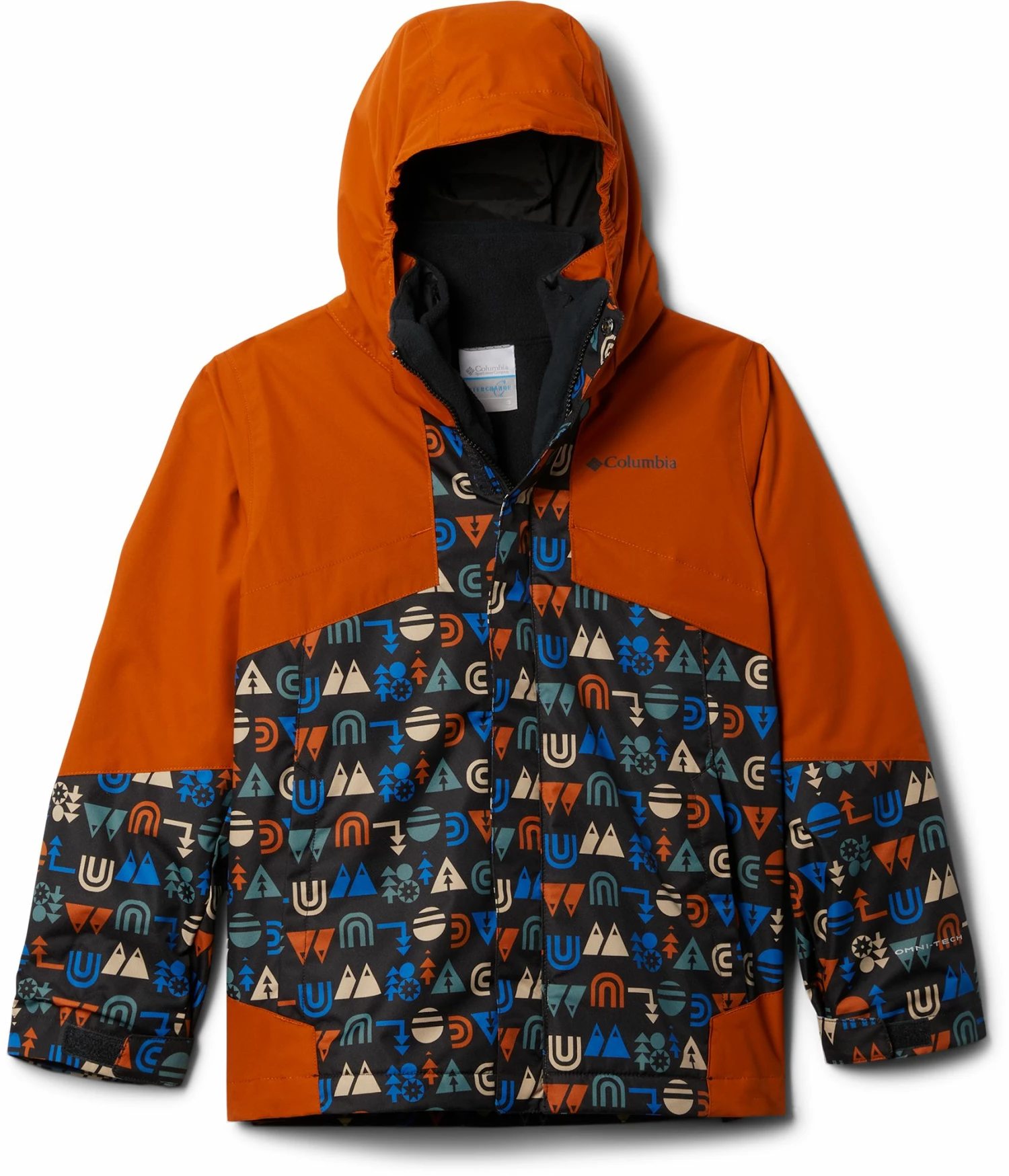 Best Sale β¨ Columbia Boys' Bugaboo Interchange Jacket Black Geo Print π