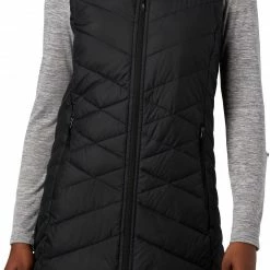 Coupon ⌛ Columbia 👩 Women's Heavenly Long Vest Black 🧨