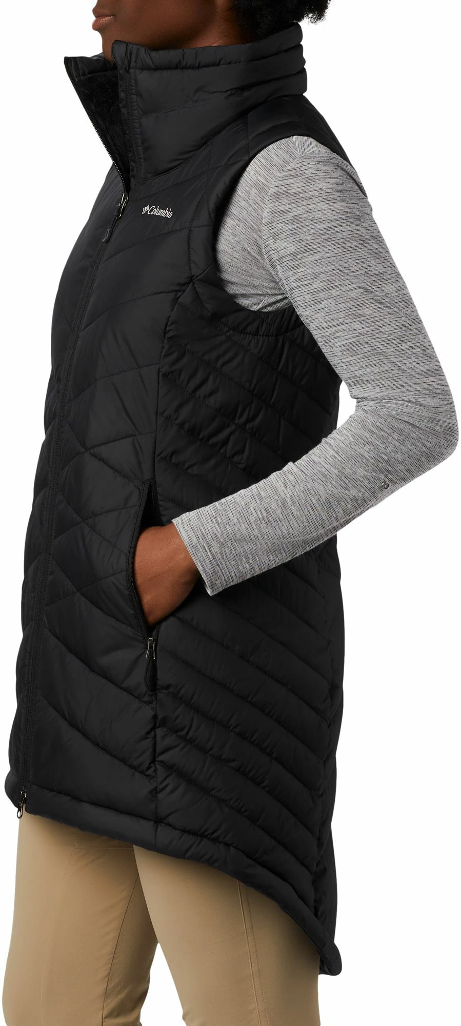 Coupon β Columbia π© Women's Heavenly Long Vest Black 𧨠- Image 4