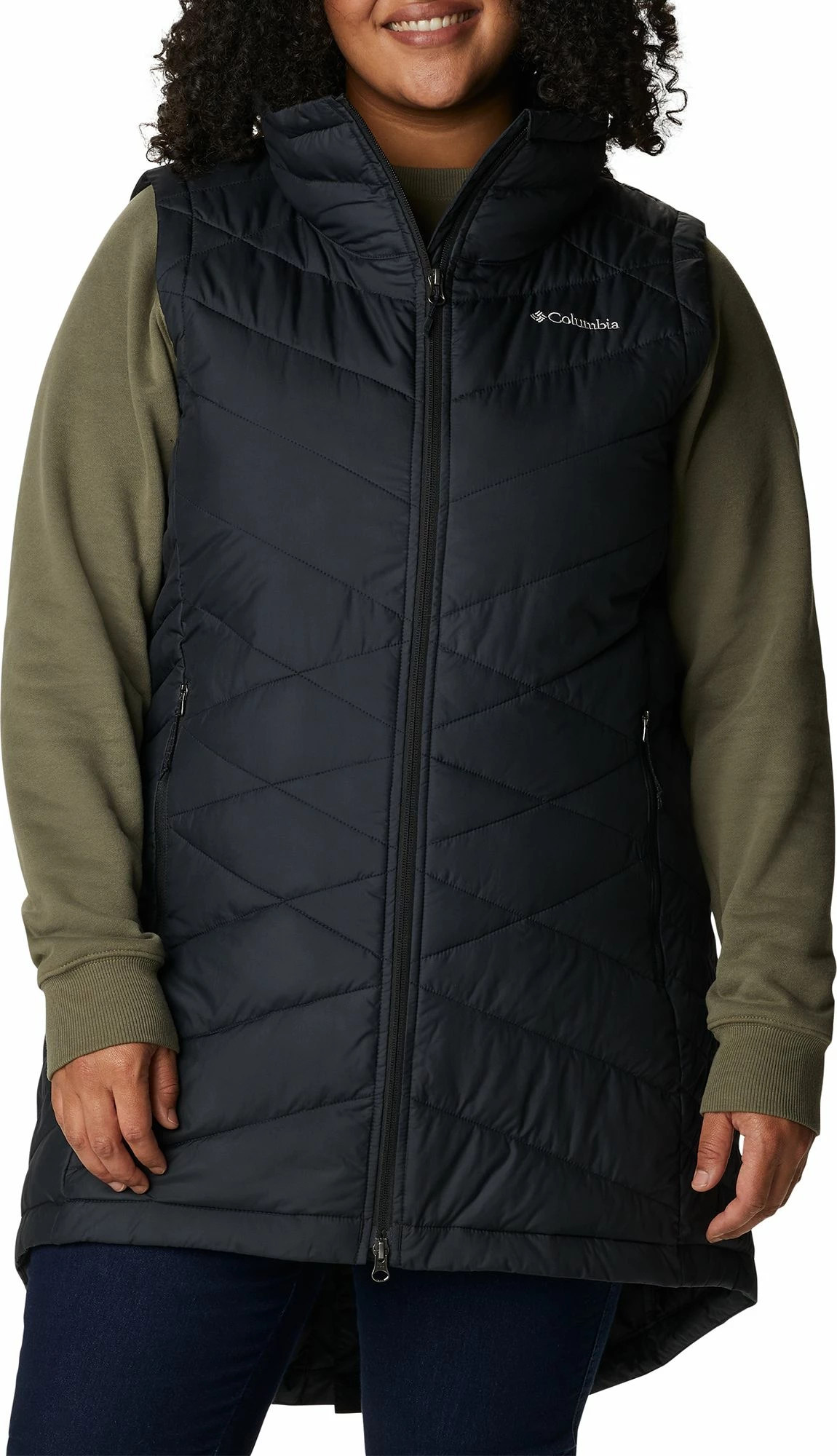 Coupon β Columbia π© Women's Heavenly Long Vest Black 𧨠- Image 7