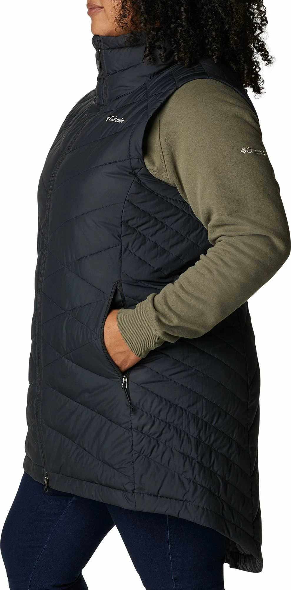 Coupon β Columbia π© Women's Heavenly Long Vest Black 𧨠- Image 9