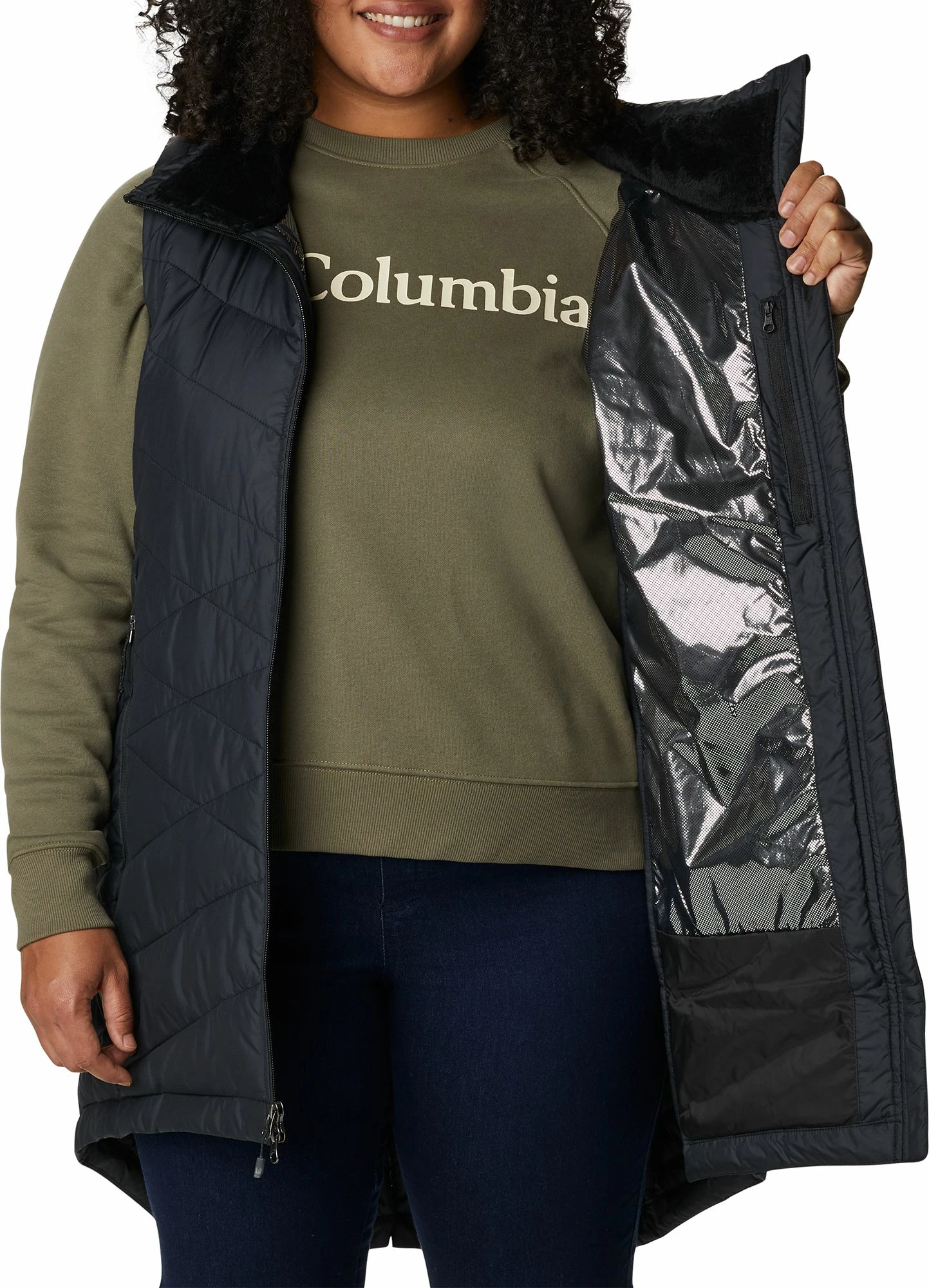 Coupon β Columbia π© Women's Heavenly Long Vest Black 𧨠- Image 10