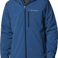 Hot Sale 🔔 Columbia Men's Gate Racer Softshell Jacket Black 🎉