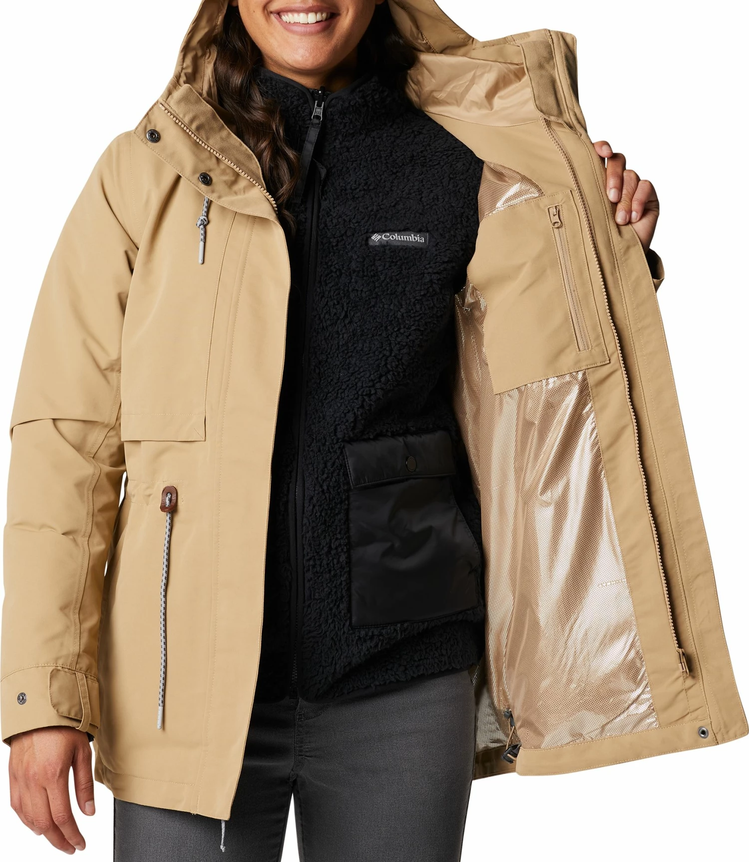 Cheapest π Columbia π© Women's Drop Ridge Interchange 3-in-1 Jacket Dark Sapphire βοΈ - Image 5
