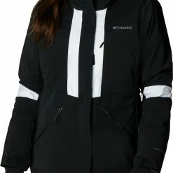 Cheapest 🌟 Columbia 👩 Women's Forbidden Peak Interchange Jacket Black/white 😉