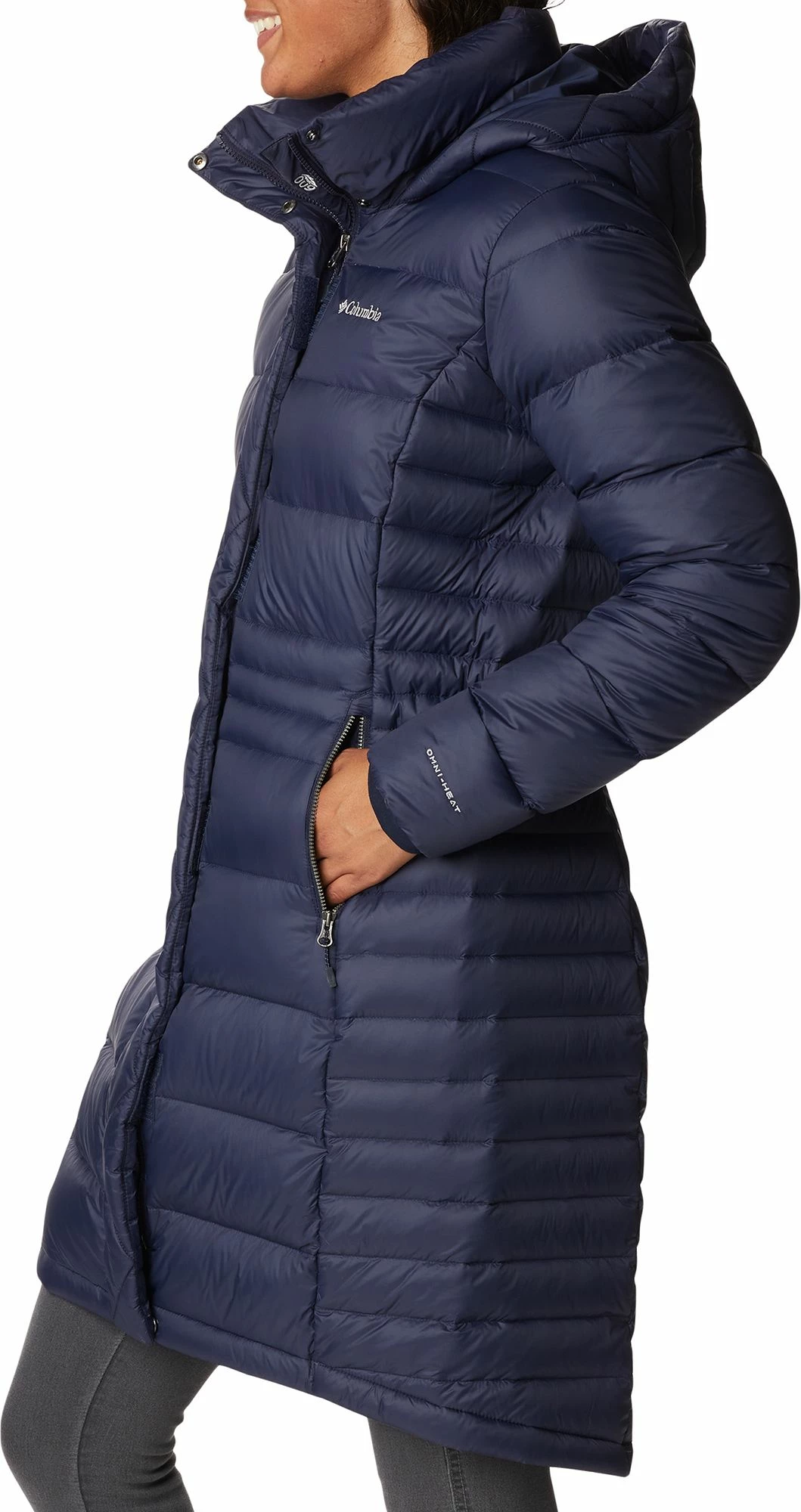 Cheap 𧨠Columbia π© Women's Hexbreaker Elite Down Jacket Dark Nocturnal π - Image 3