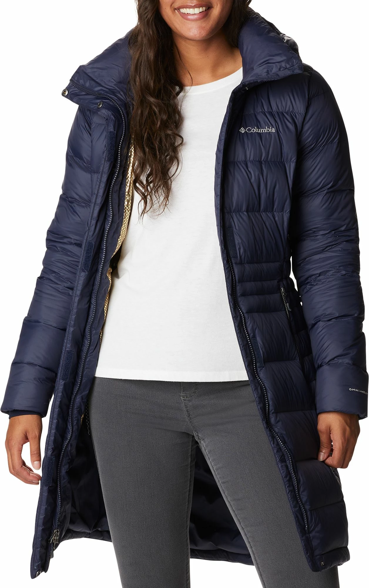 Cheap 𧨠Columbia π© Women's Hexbreaker Elite Down Jacket Dark Nocturnal π - Image 4