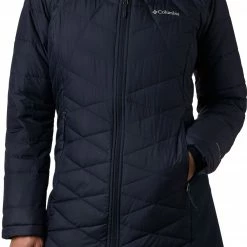 Best Sale 🛒 Columbia 👩 Women's Heavenly Long Hybrid Jacket Dark Nocturnal 🧨