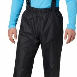 Best Pirce 🌟 Columbia Men's PFG Storm Bib Pants Black 🛒