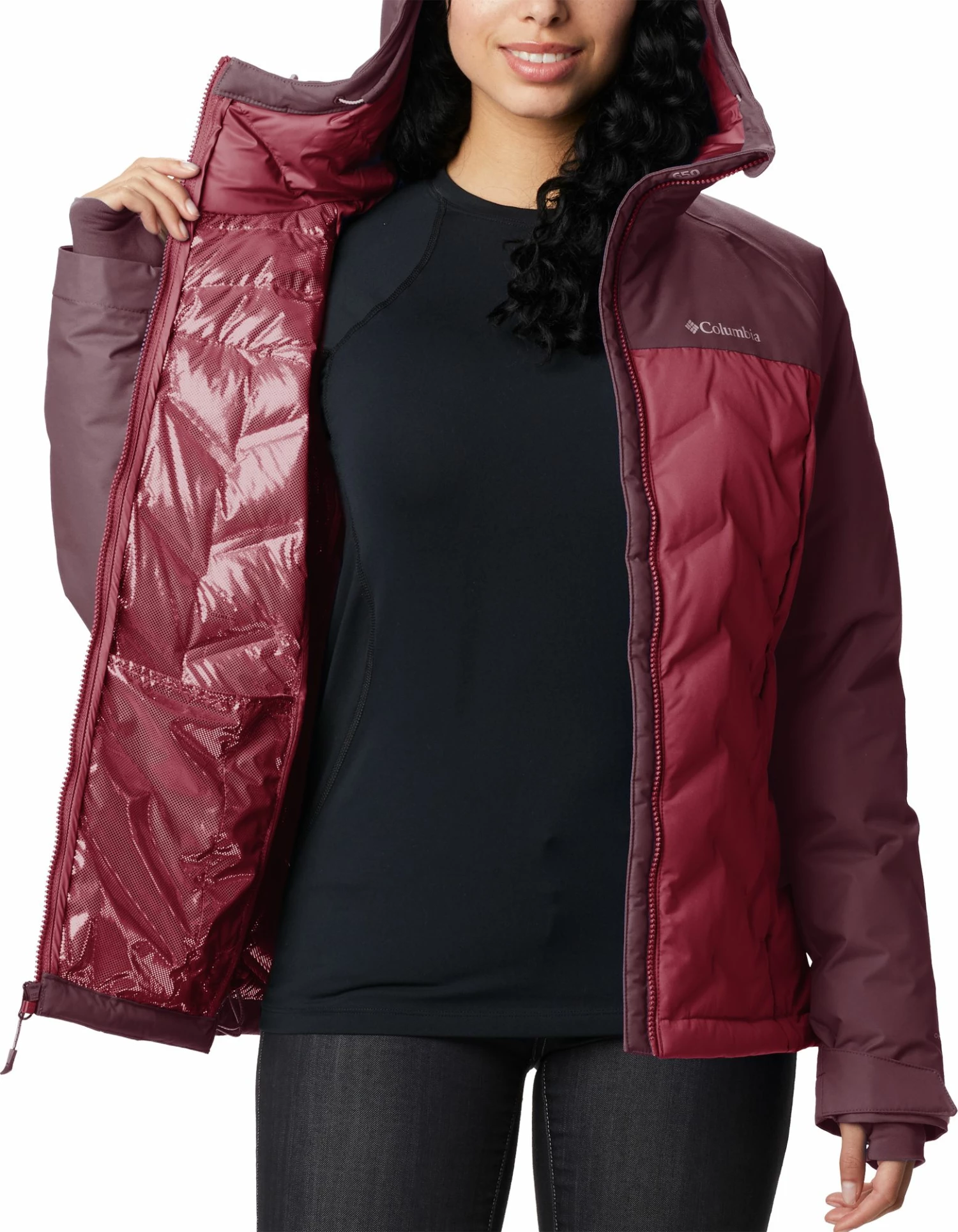 Best reviews of β€οΈ Columbia π© Women's Grand Trek Down Jacket Marsala Red π - Image 5